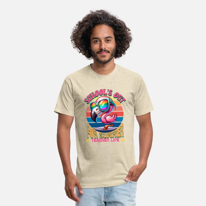 School’s Out for Summer–Teacher Life Flamingo Vibe