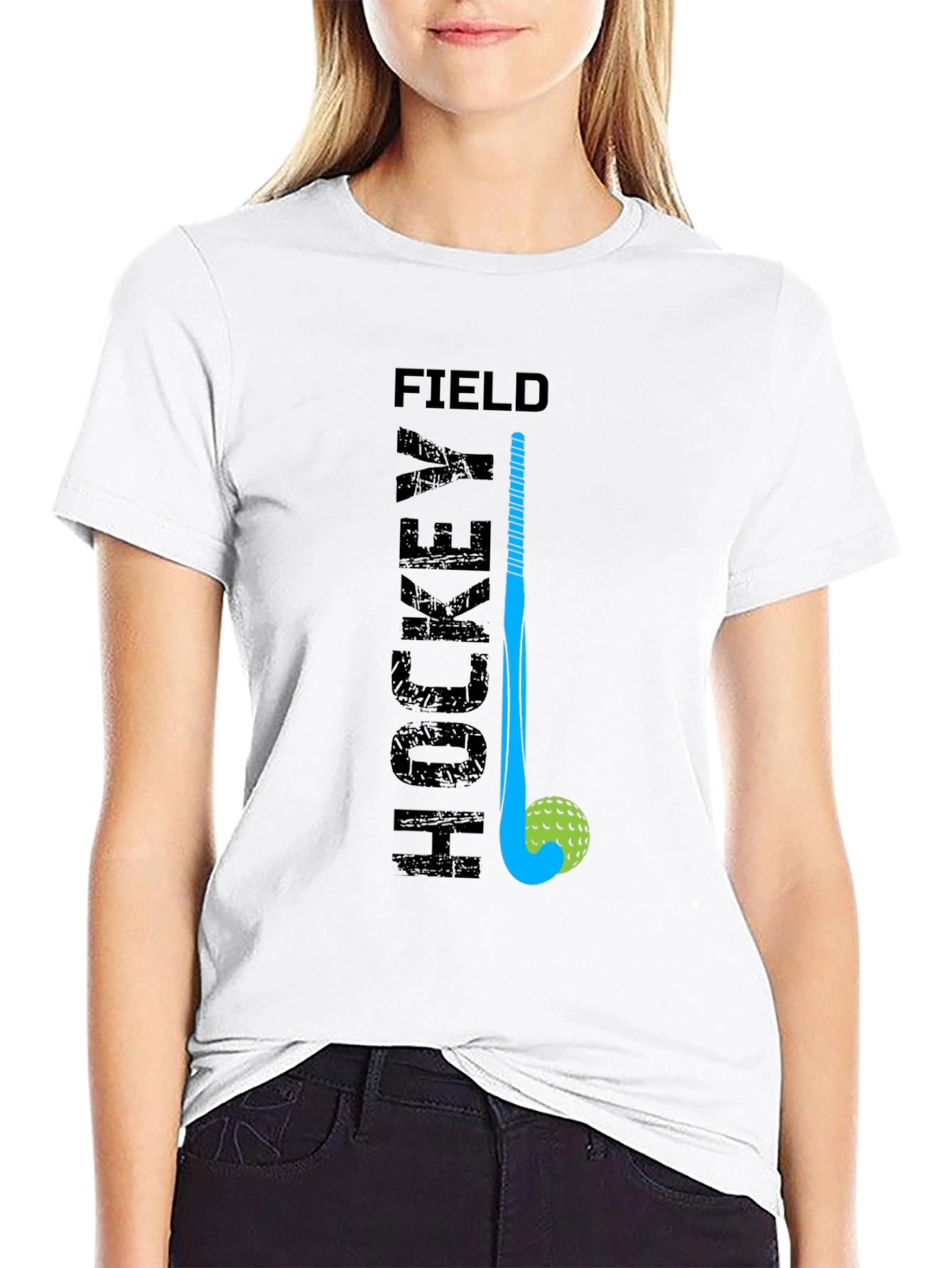 Field Hockey Graphic T-Shirt