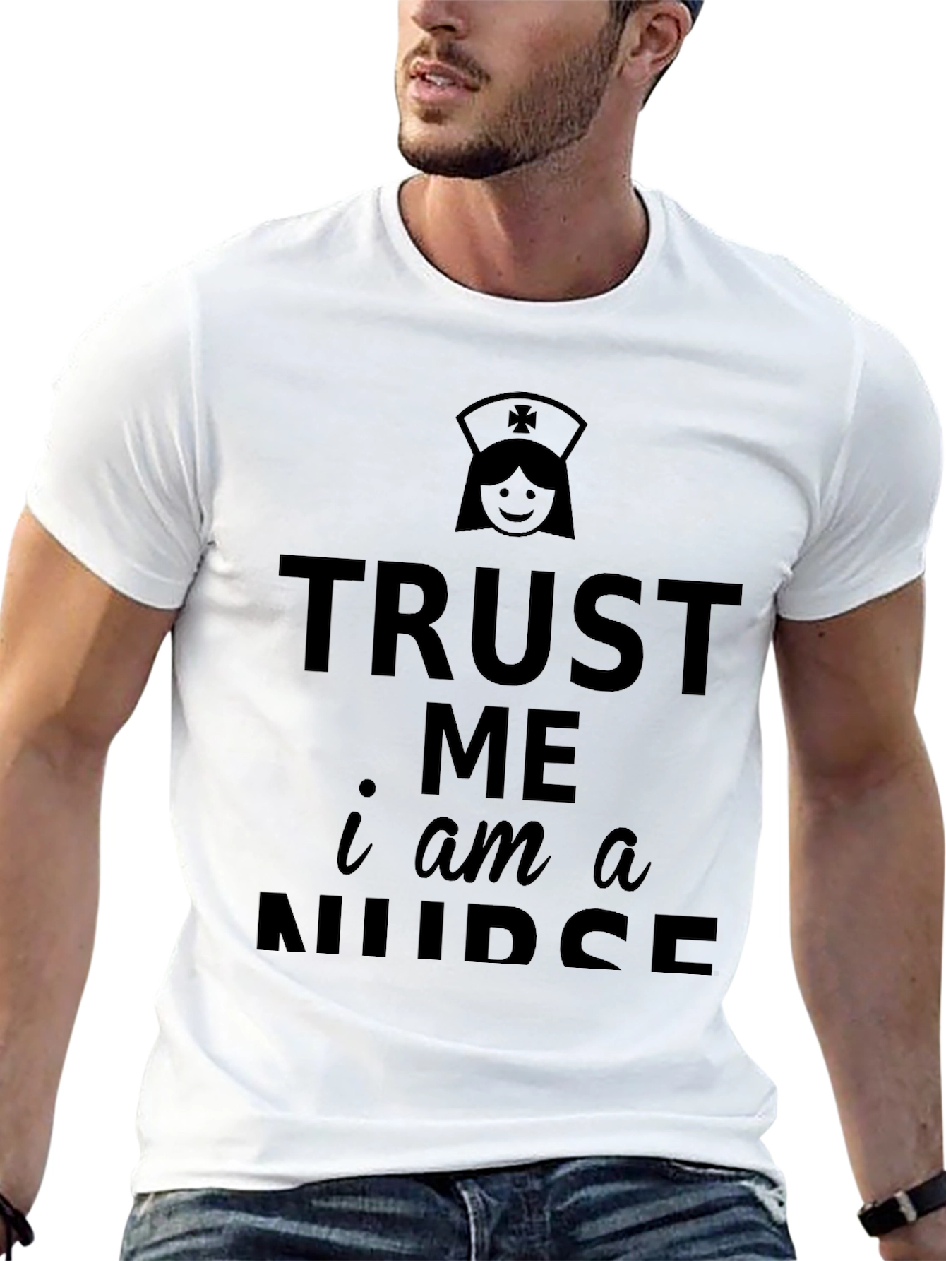 Trust Me Im a Nurse T-Shirt - Black