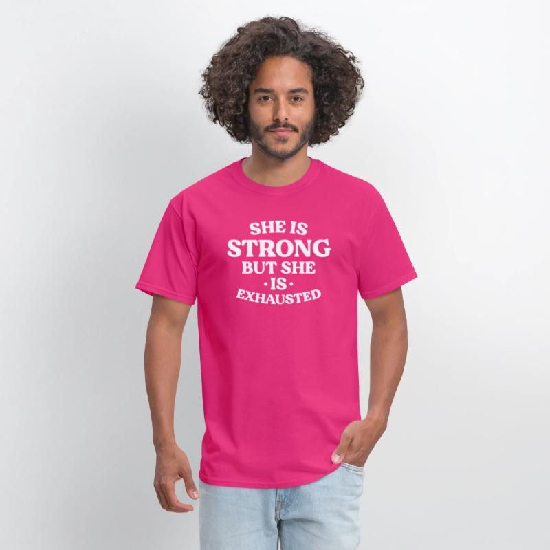 She Is Strong But She Is Exhausted