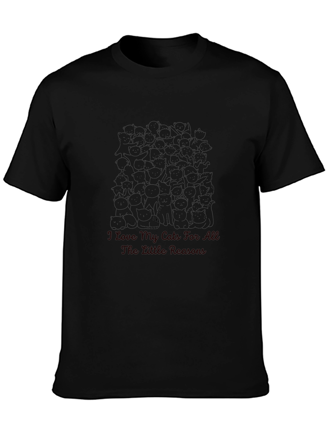 Cat Lover T-Shirt: I Love My Cats