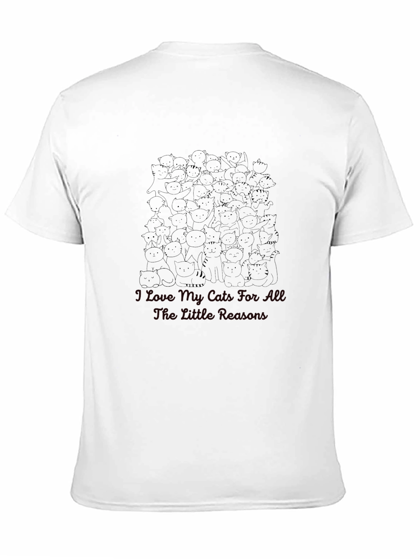 Cat Lover T-Shirt: I Love My Cats