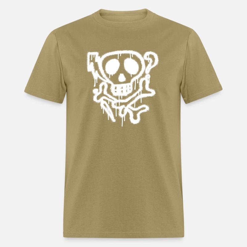 Skull Bones Graffiti
