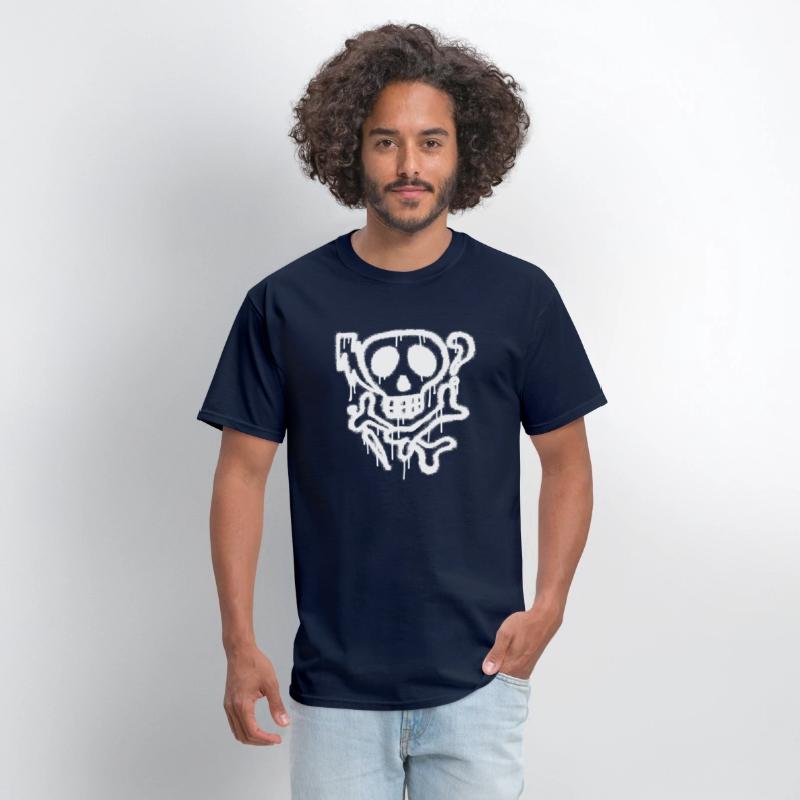 Skull Bones Graffiti