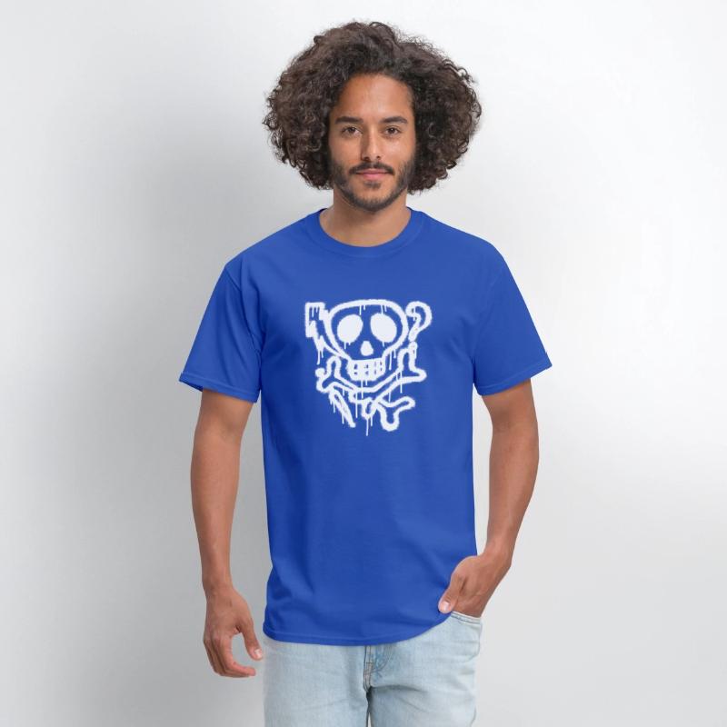 Skull Bones Graffiti