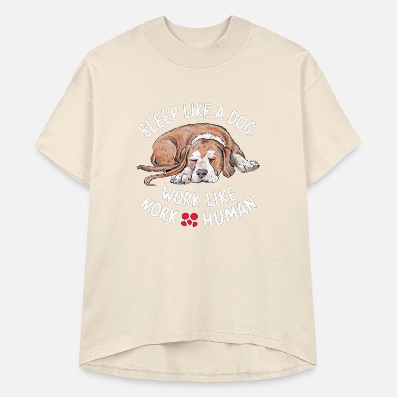 Sleep like a dog." Work like a human