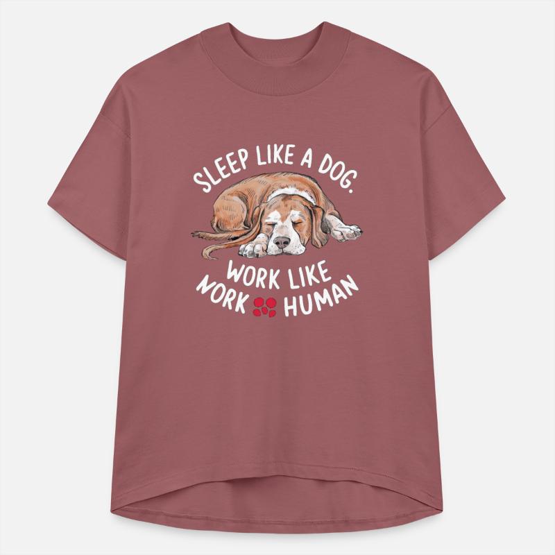 Sleep like a dog." Work like a human