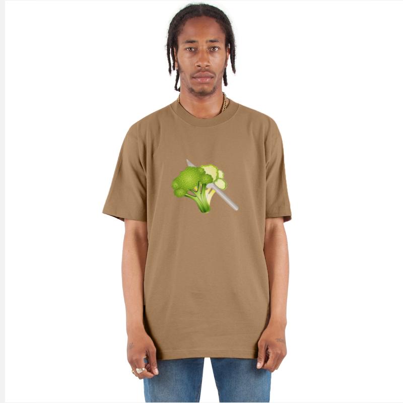 Sliced broccoli motif – stylish & crunchy