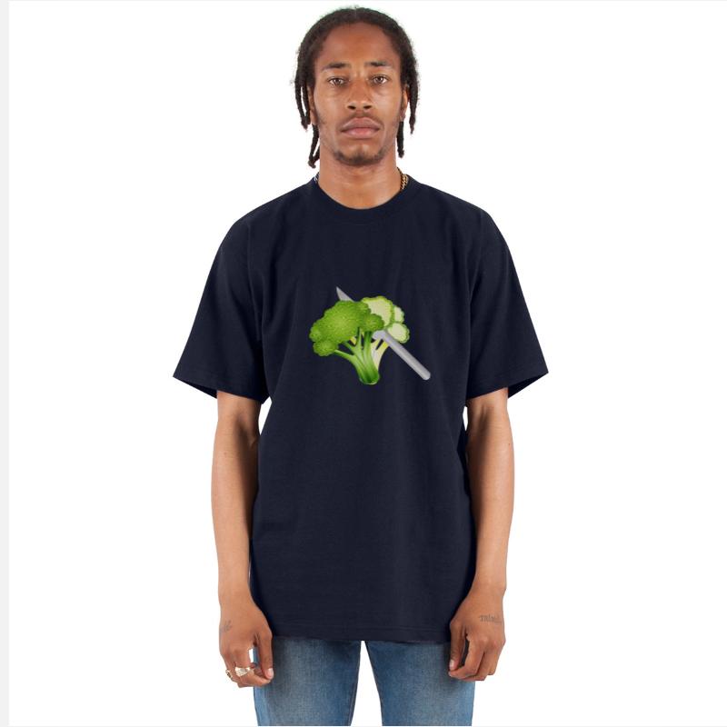 Sliced broccoli motif – stylish & crunchy