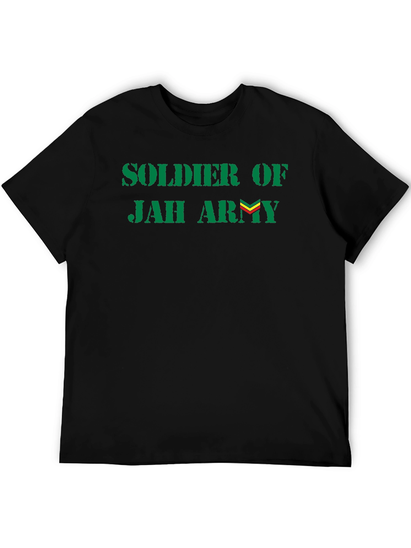 Soldier of Jah Army Graphic T-Shirt