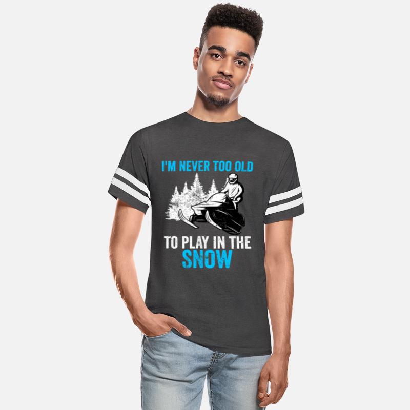 Snowmobile Men Dad Snowmobiling Winter Sport