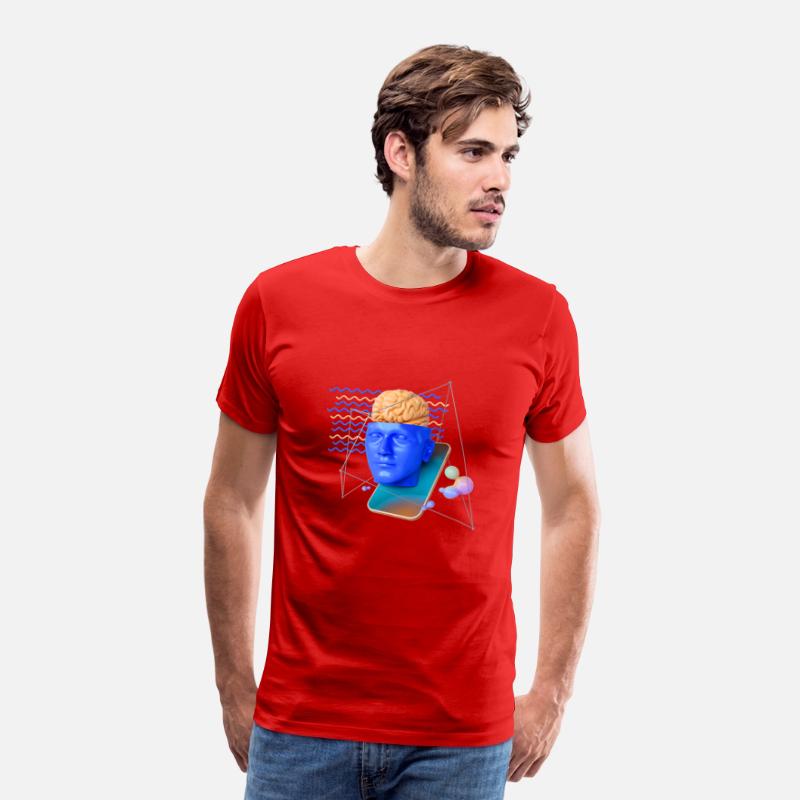 Social Media Network Abstract Human Brain Head
