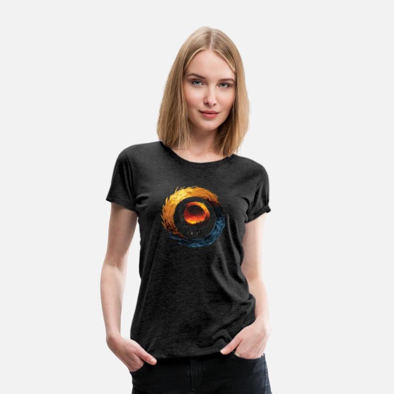 Solar Eclipse Elegance - Ring Painting