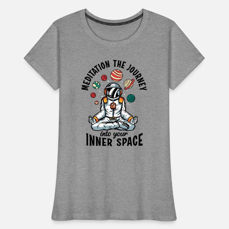 Space Mushroom Meditating Solar System Science Fan