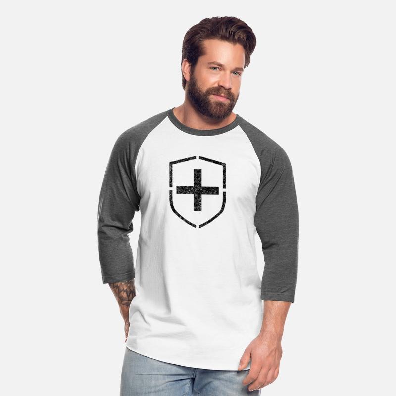 Sponge stencil Cross inside shild