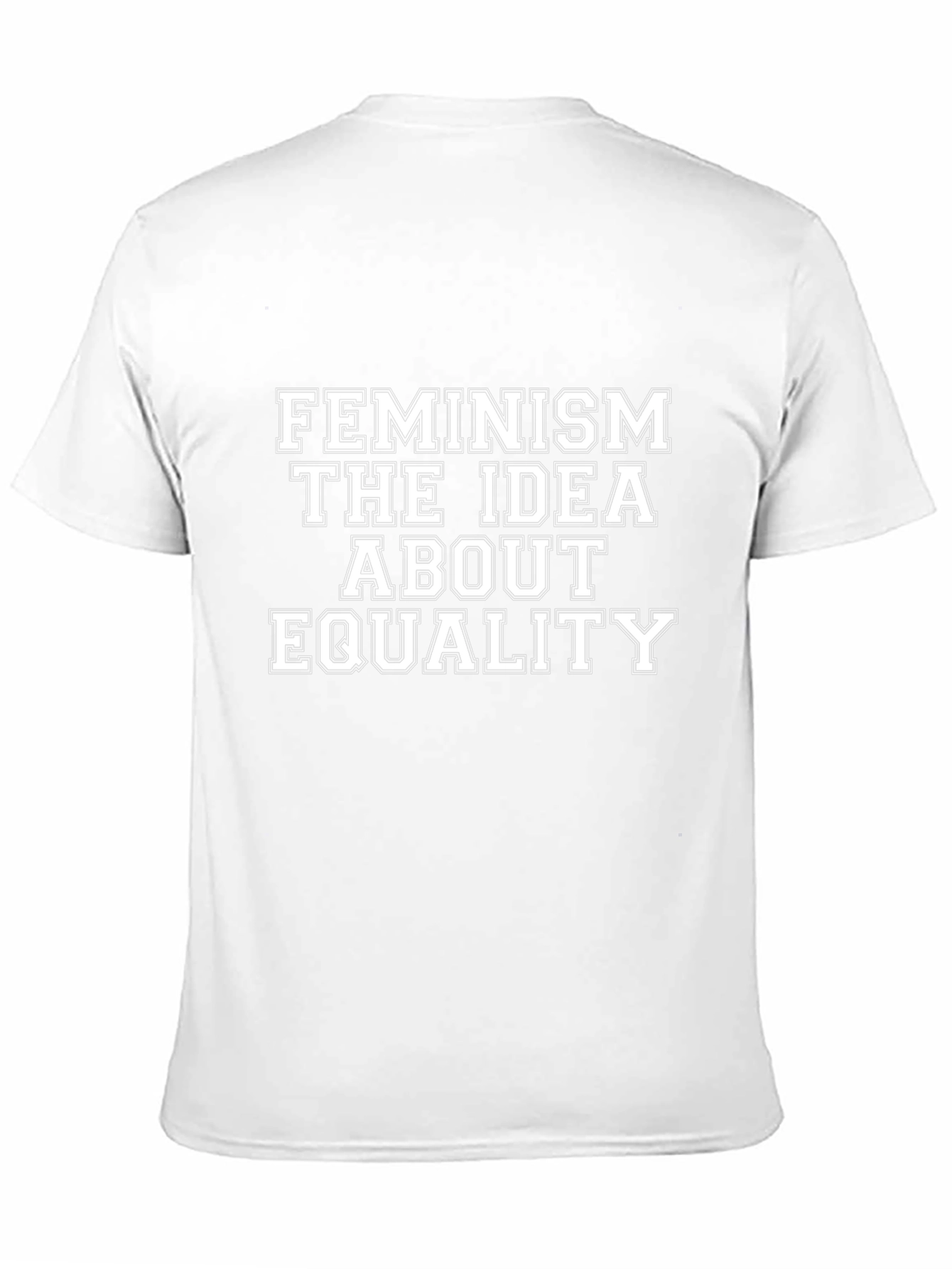 Feminism Equality Graphic T-Shirt - Black