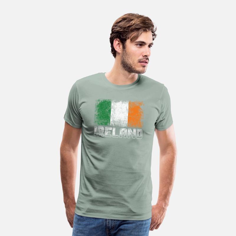 St Patrick's Day Patriotic Distressed Irish Flag