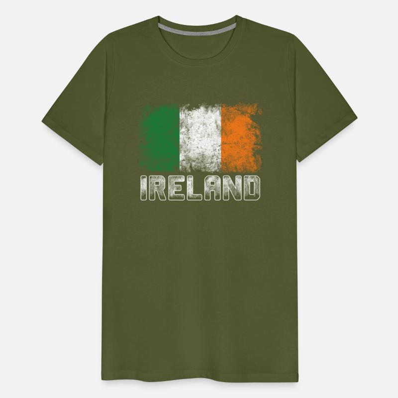St Patrick's Day Patriotic Distressed Irish Flag