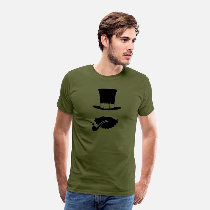 St Patricks on Unisex Jersey T-Shirt - Leprechaun