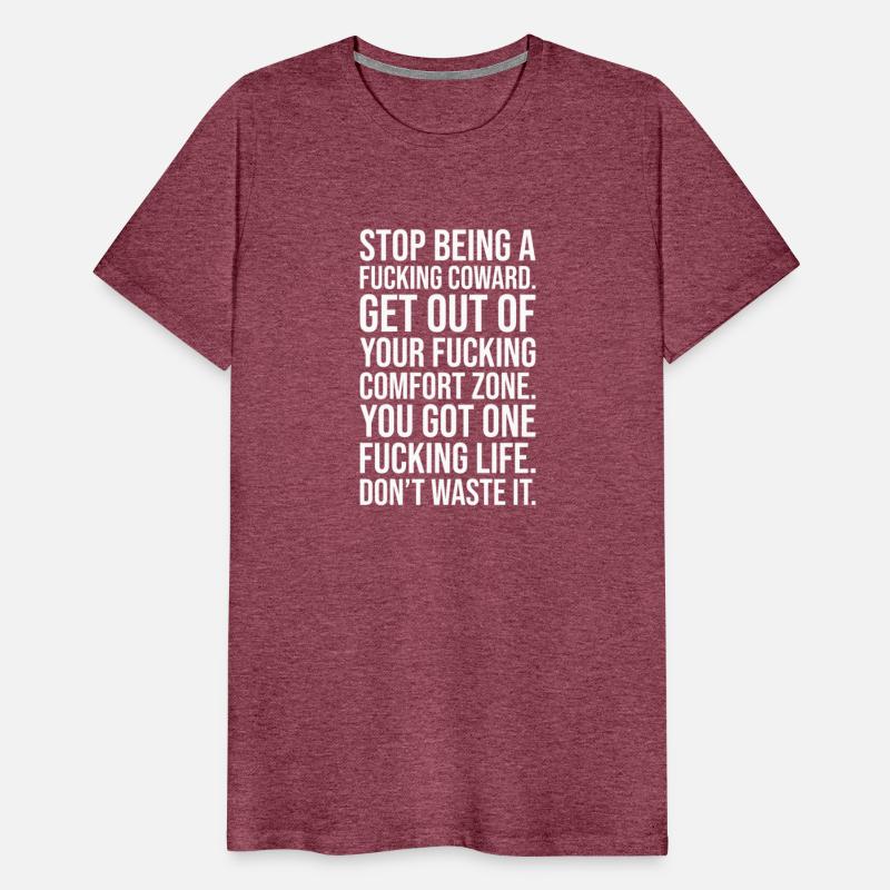 stop being a coward