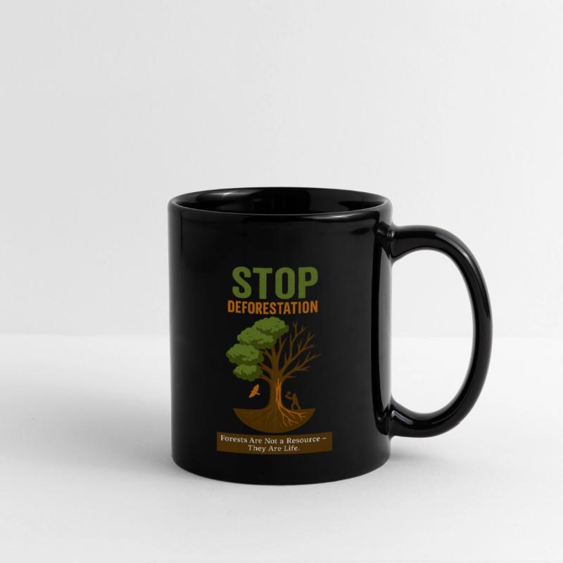 Stop Deforestation Environmental Awareness Design