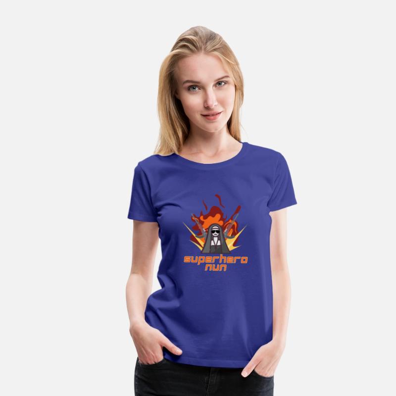 Superhero Nun Action Design