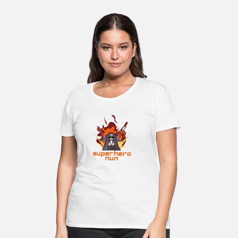 Superhero Nun Action Design
