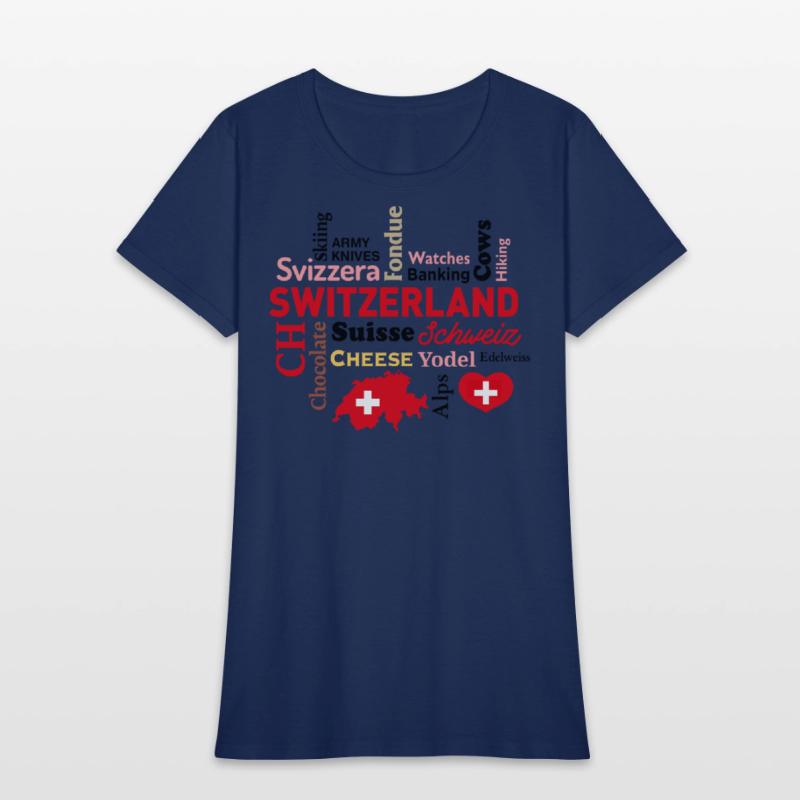 Switzerland Word Cloud