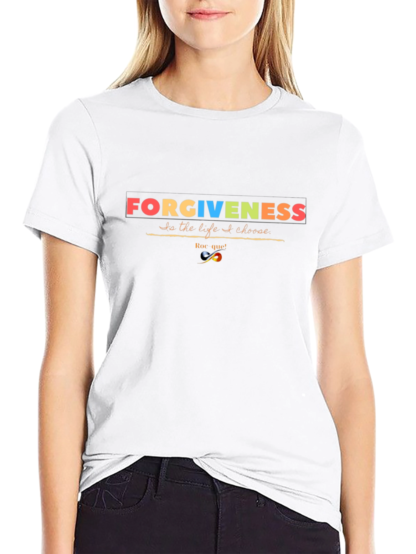 Forgiveness Choice Graphic Tee - Black