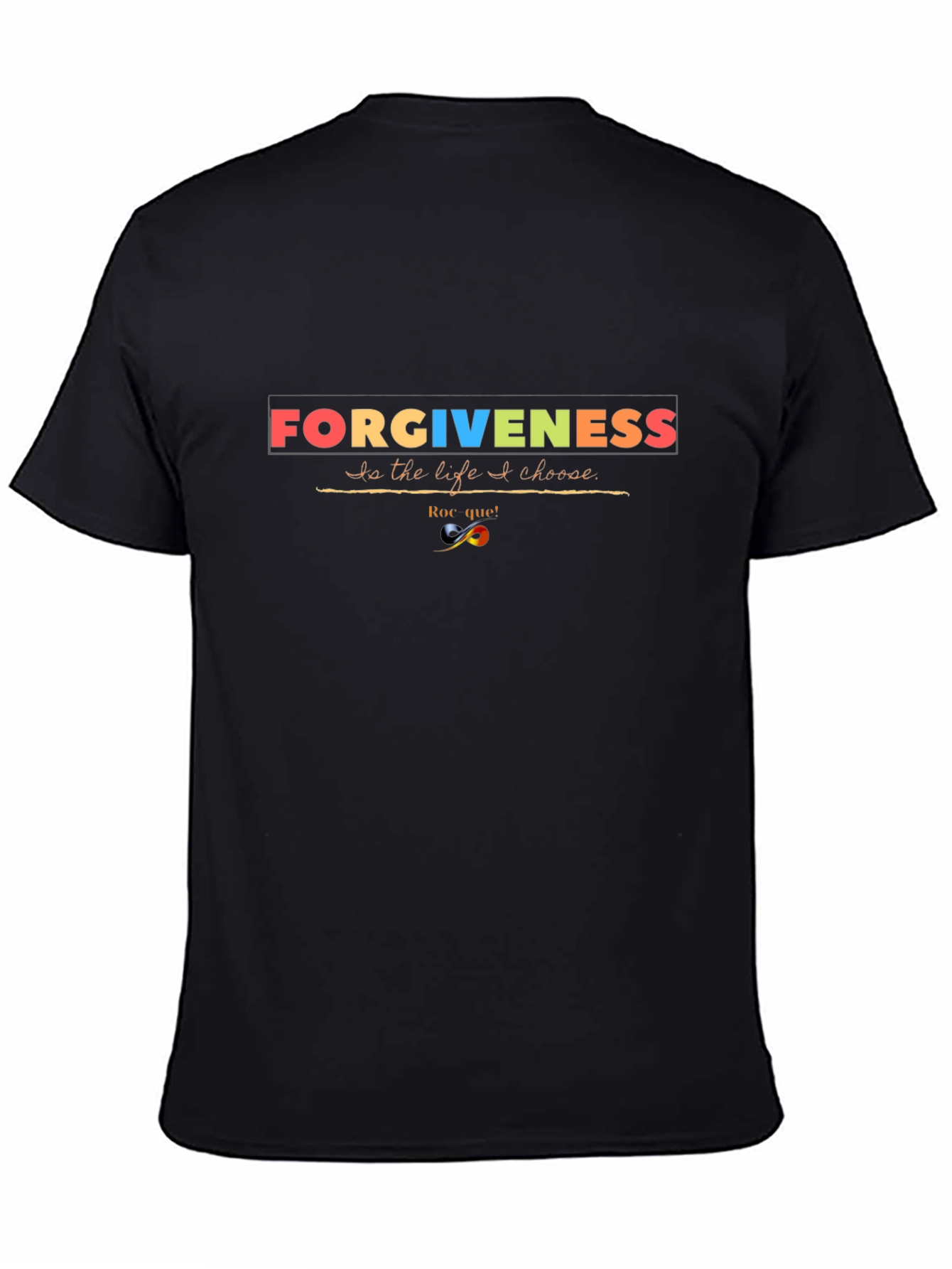 Forgiveness Choice Graphic Tee - Black