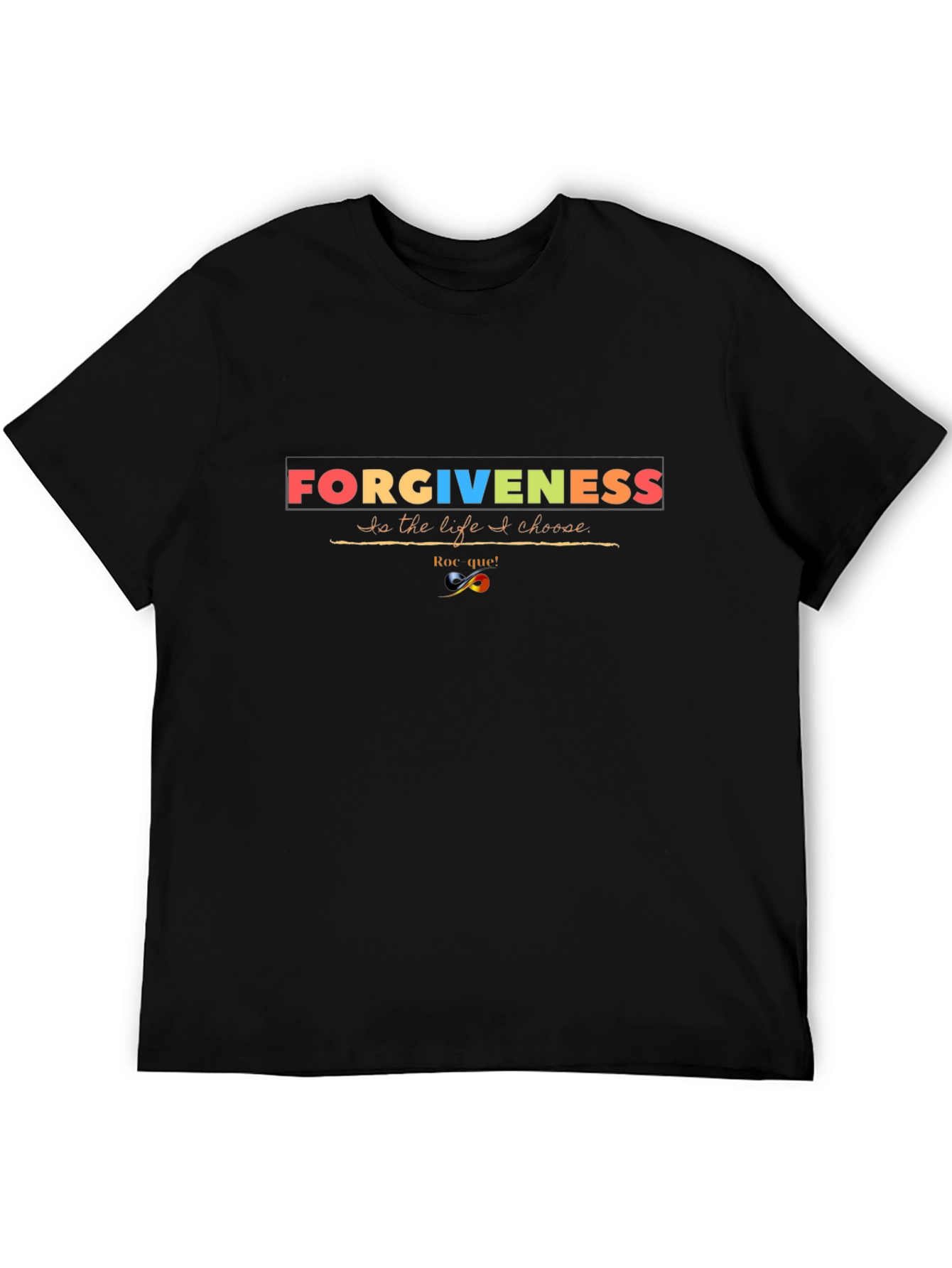 Forgiveness Choice Graphic Tee - Black