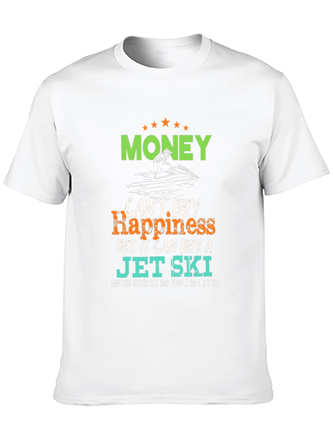 Money Can Buy a Jet Ski Graphic T-Shirt