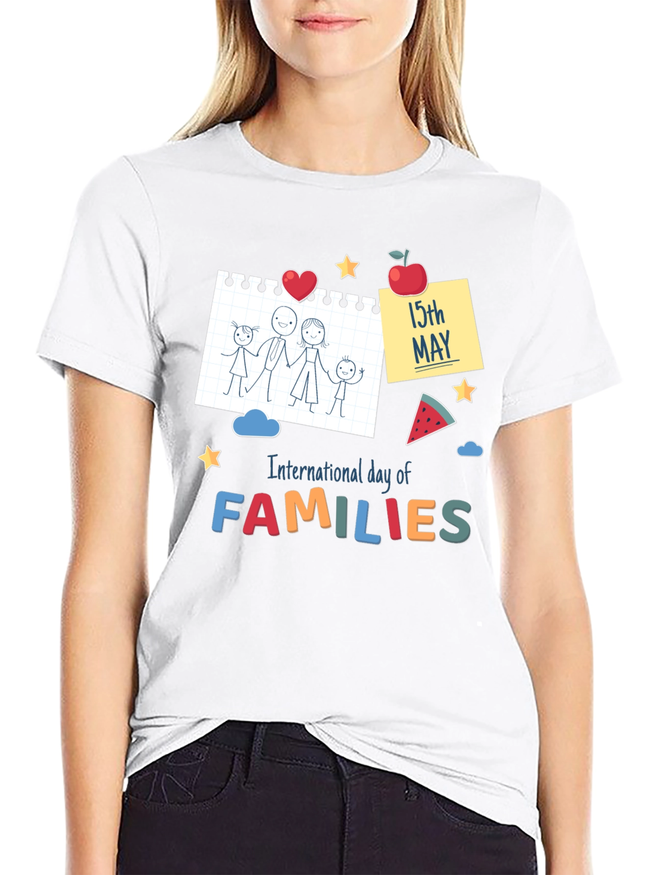 International Day of Families Graphic T-Shirt