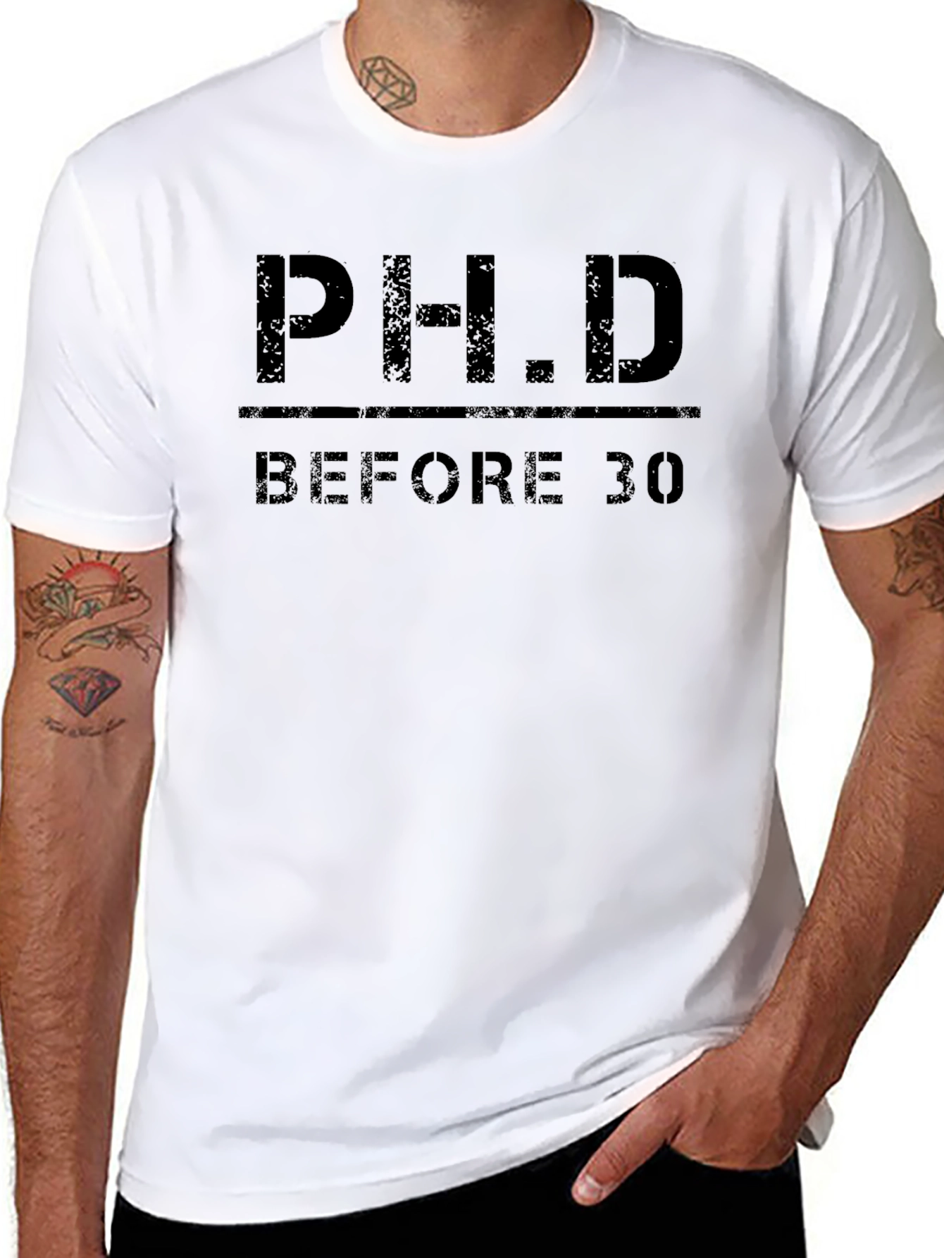 Ph.D. Before 30 T-Shirt - Graduation Gift