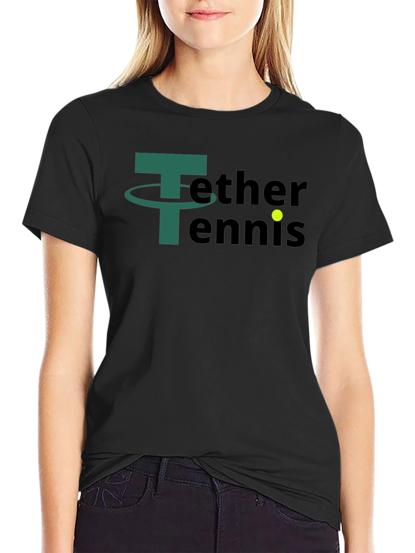 Tether Tennis Graphic T-Shirt