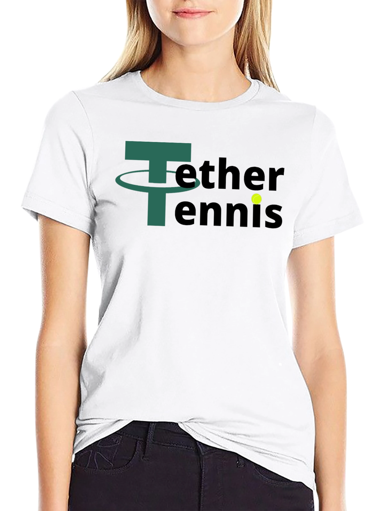 Tether Tennis Graphic T-Shirt