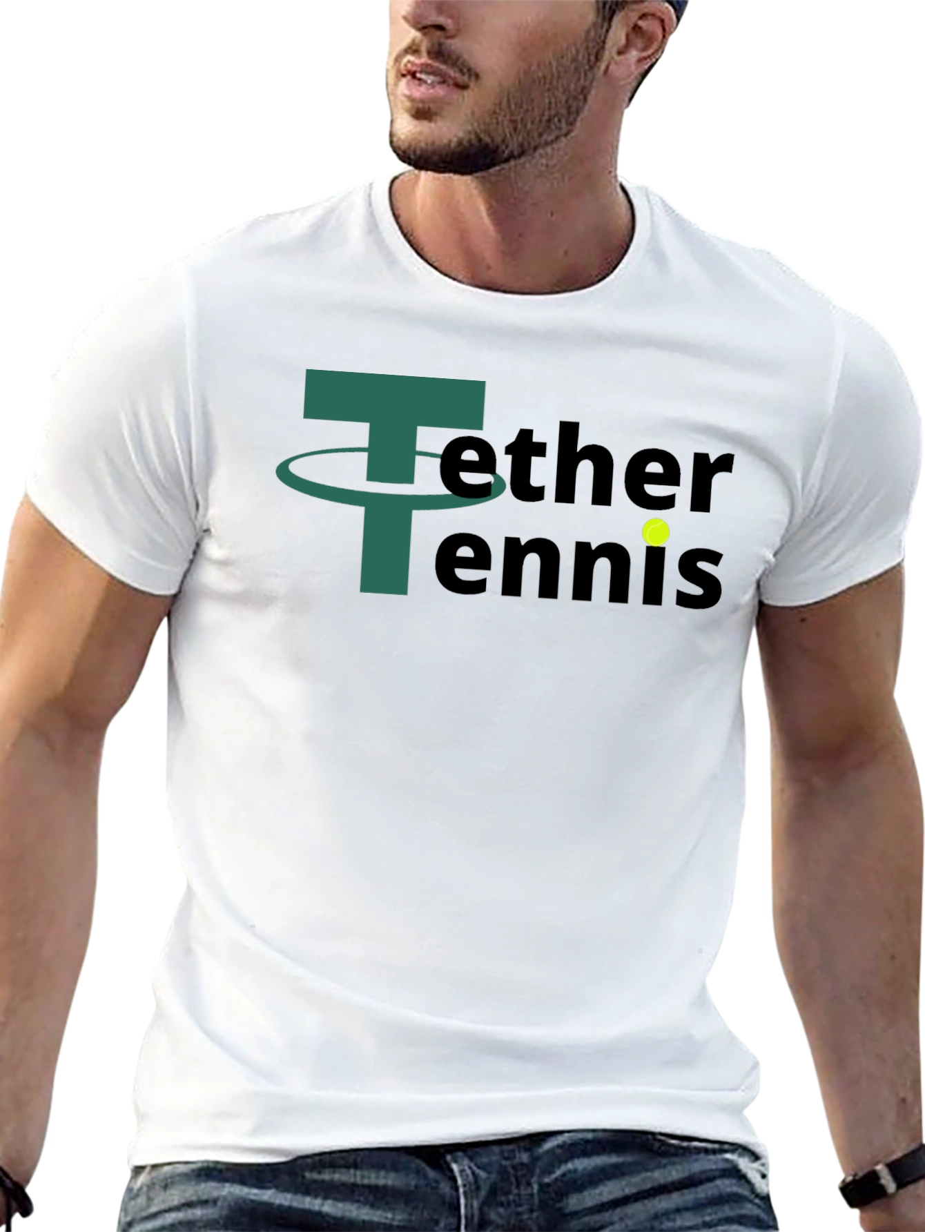 Tether Tennis Graphic T-Shirt