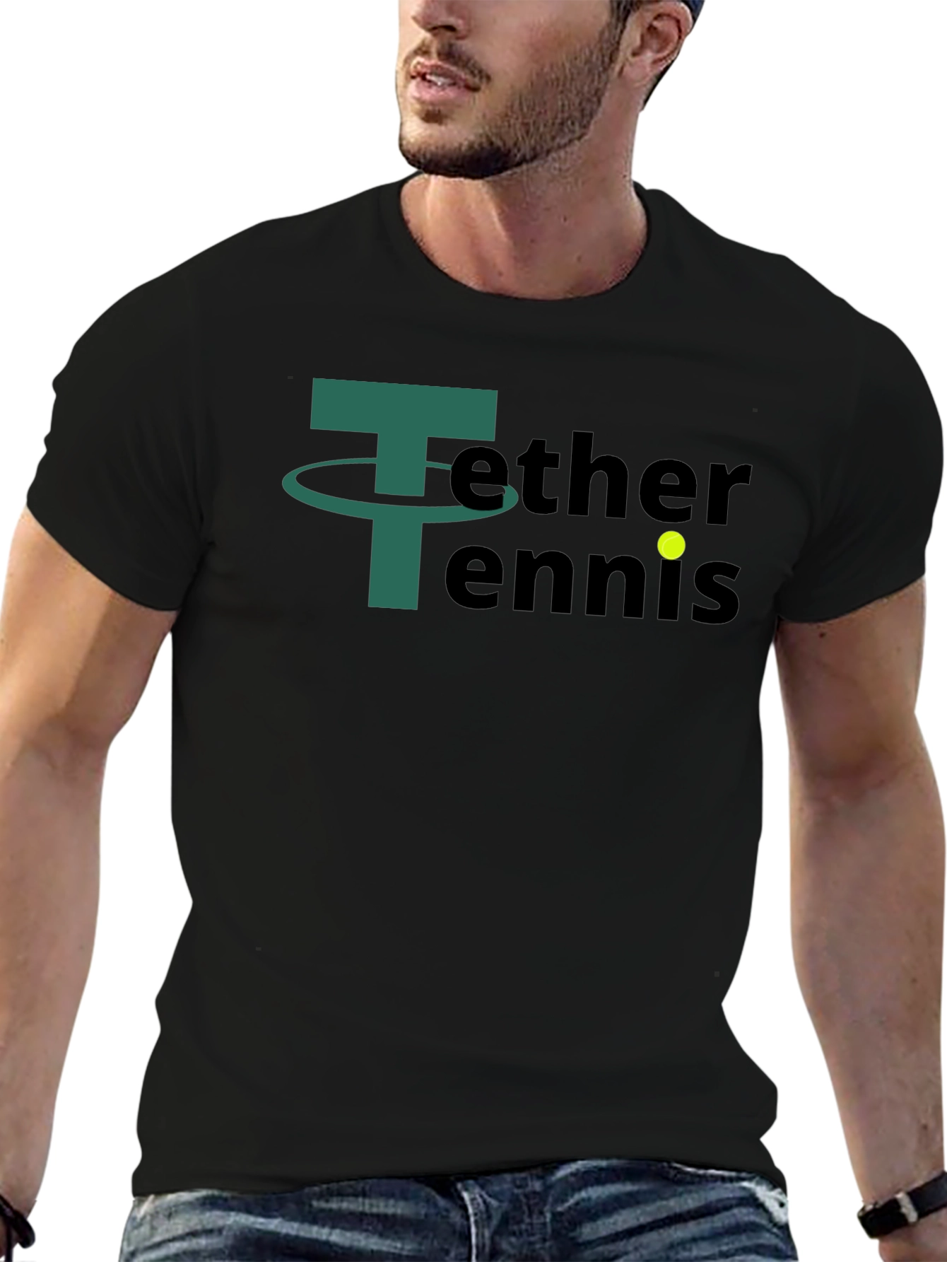 Tether Tennis Graphic T-Shirt