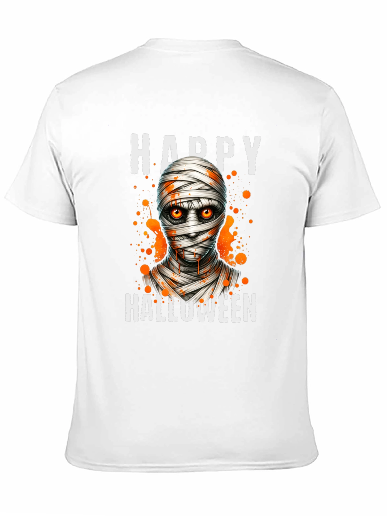 Happy Halloween Mummy Graphic Tee