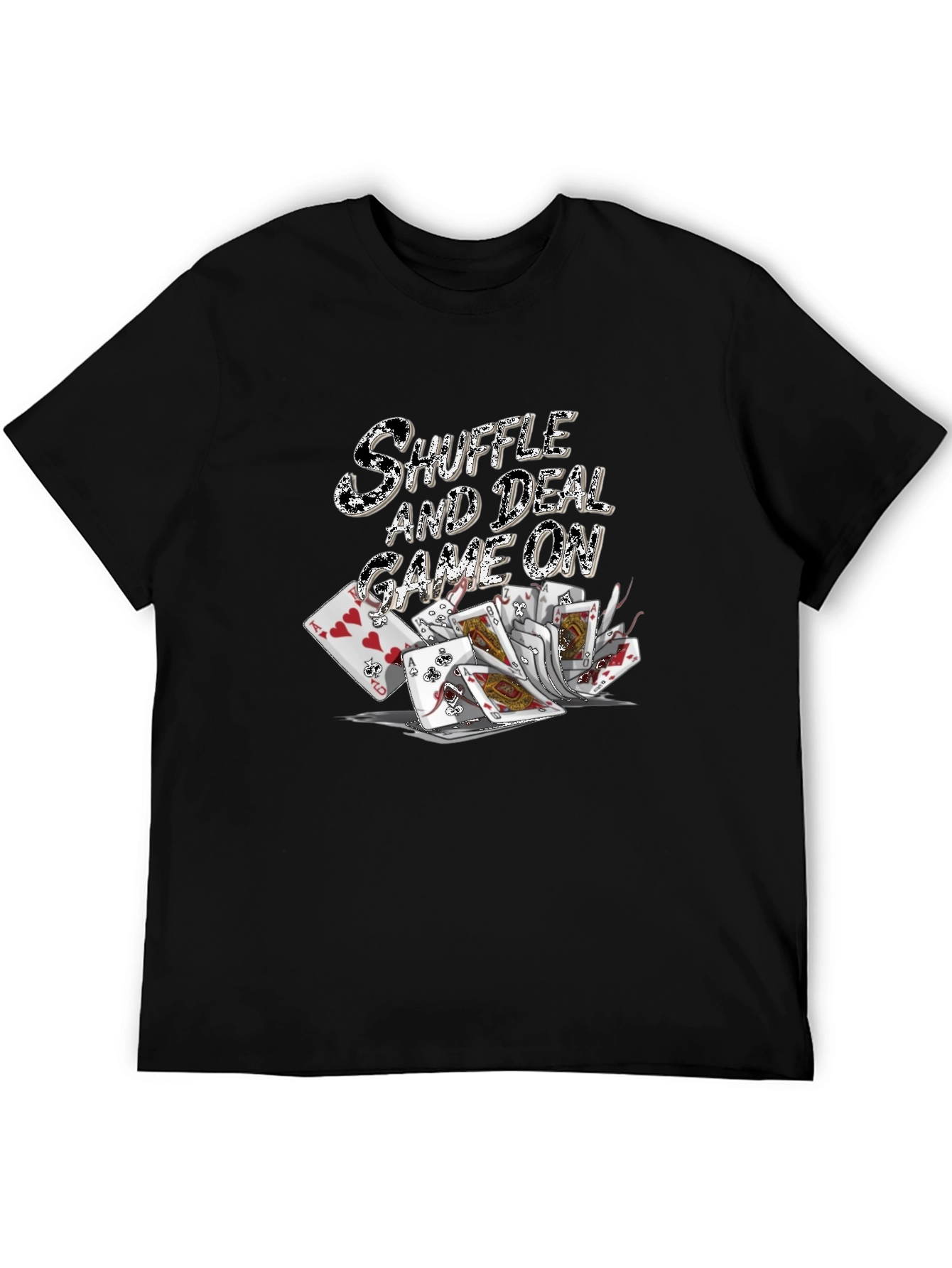 Shuffle and Deal Game On T-Shirt