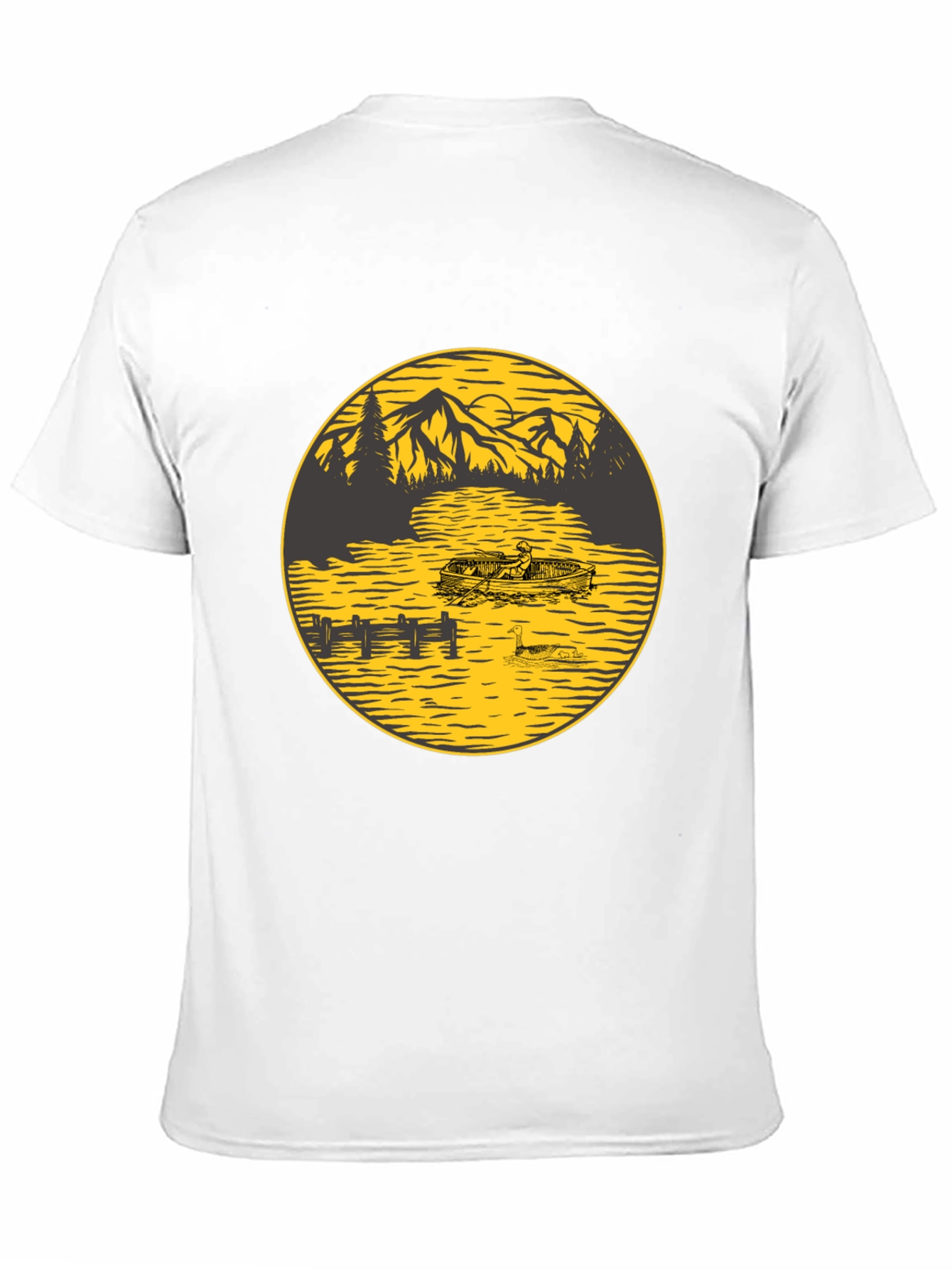 Mountain Lake Graphic Tee