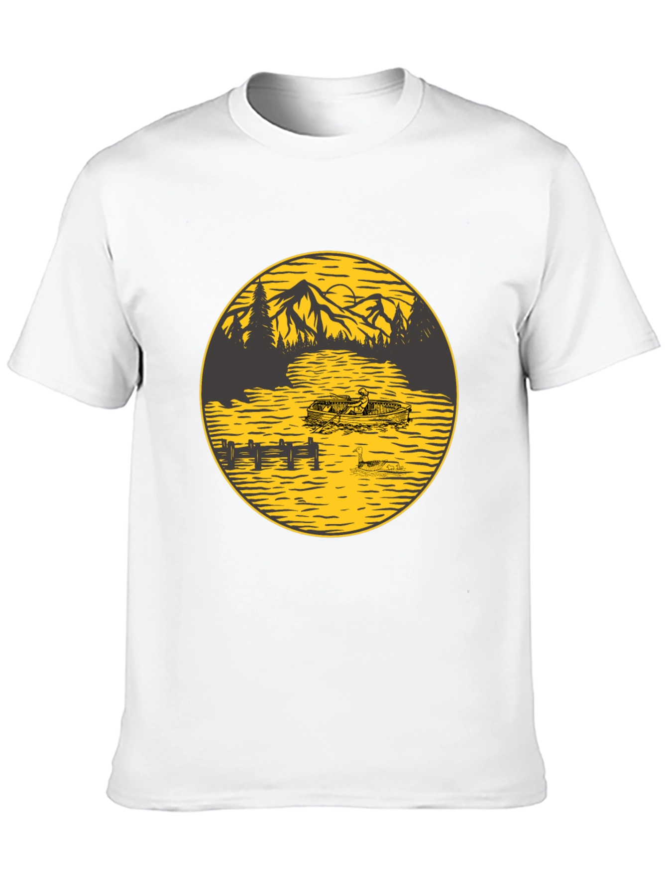 Mountain Lake Graphic Tee