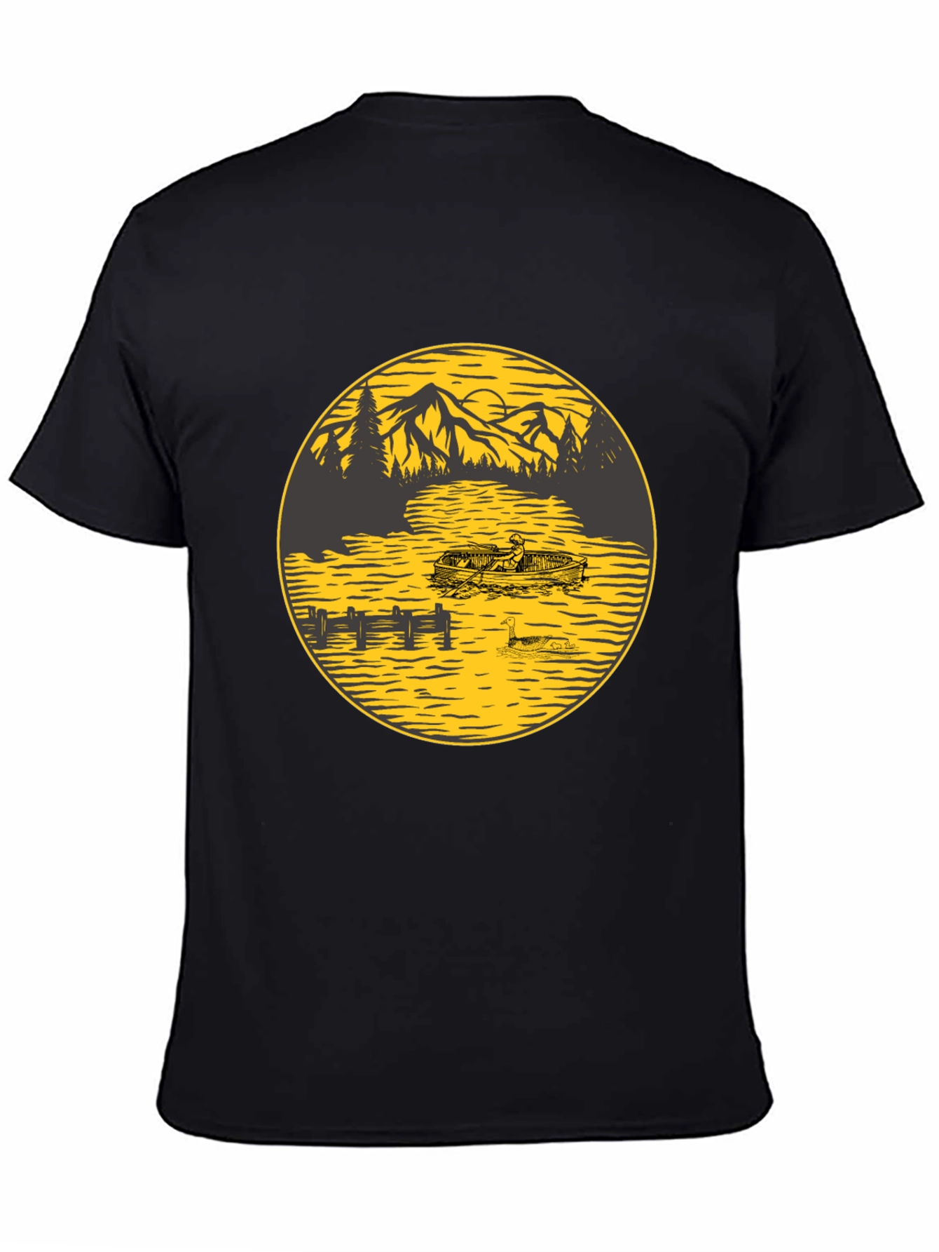 Mountain Lake Graphic Tee