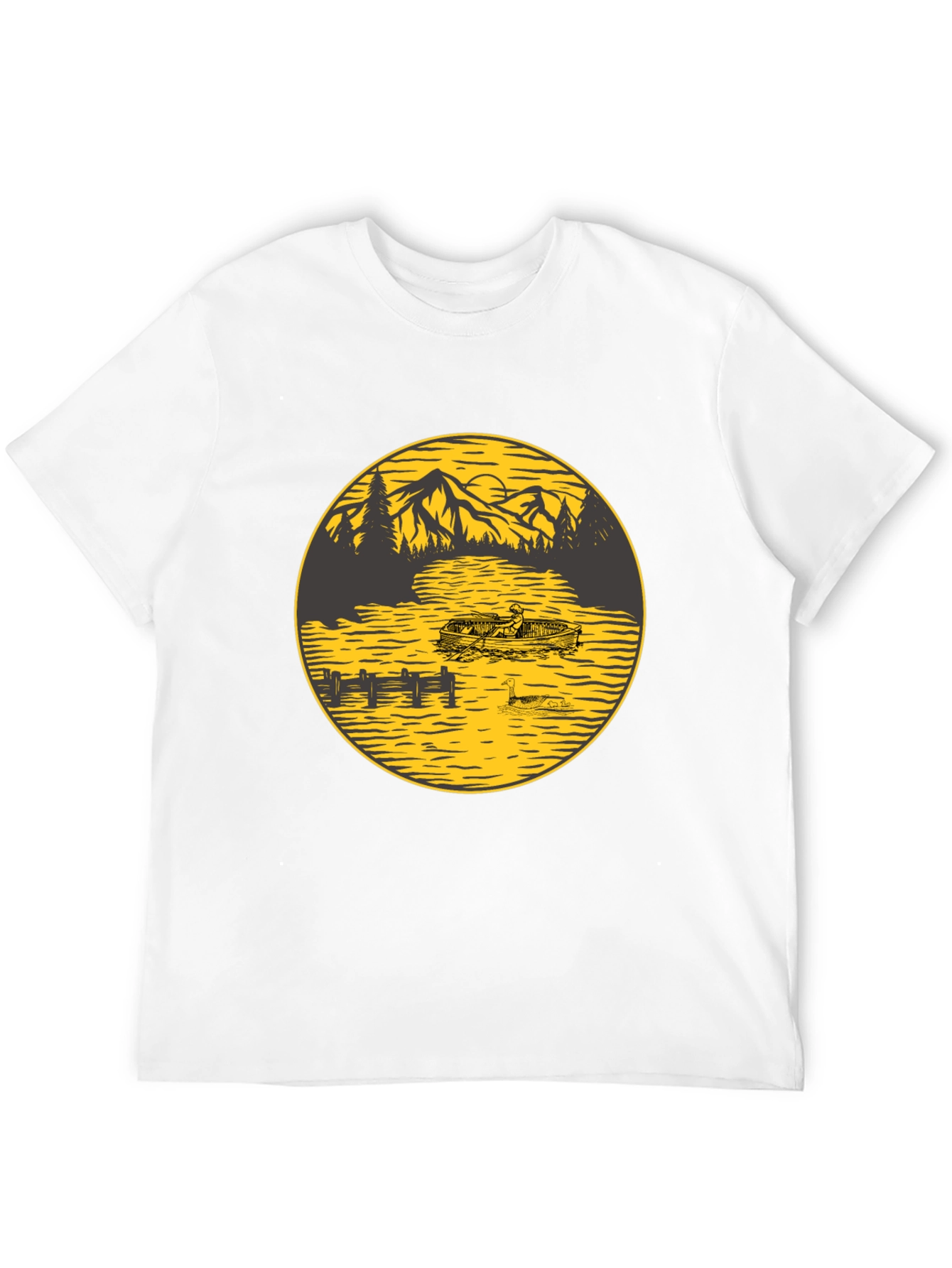 Mountain Lake Graphic Tee