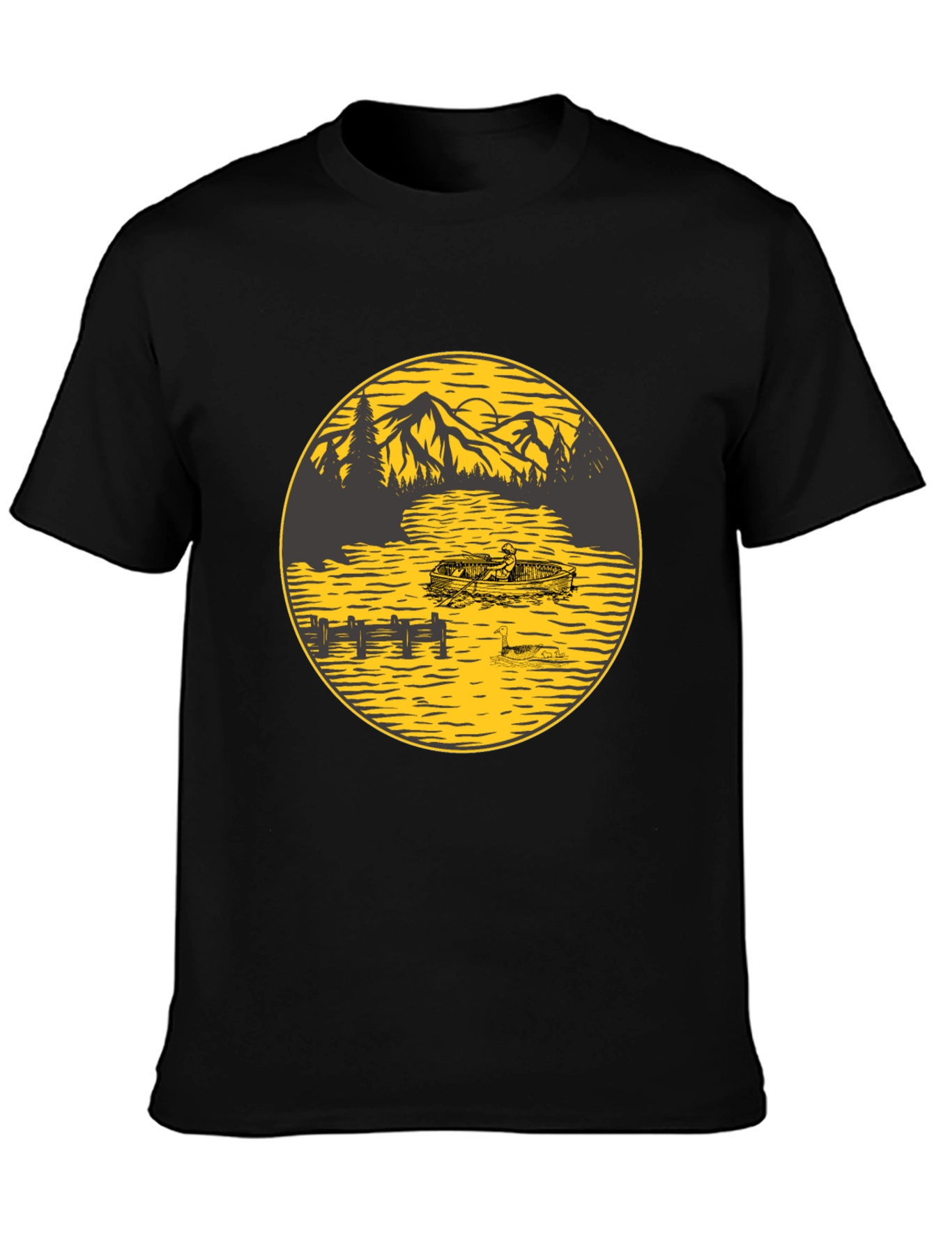 Mountain Lake Graphic Tee