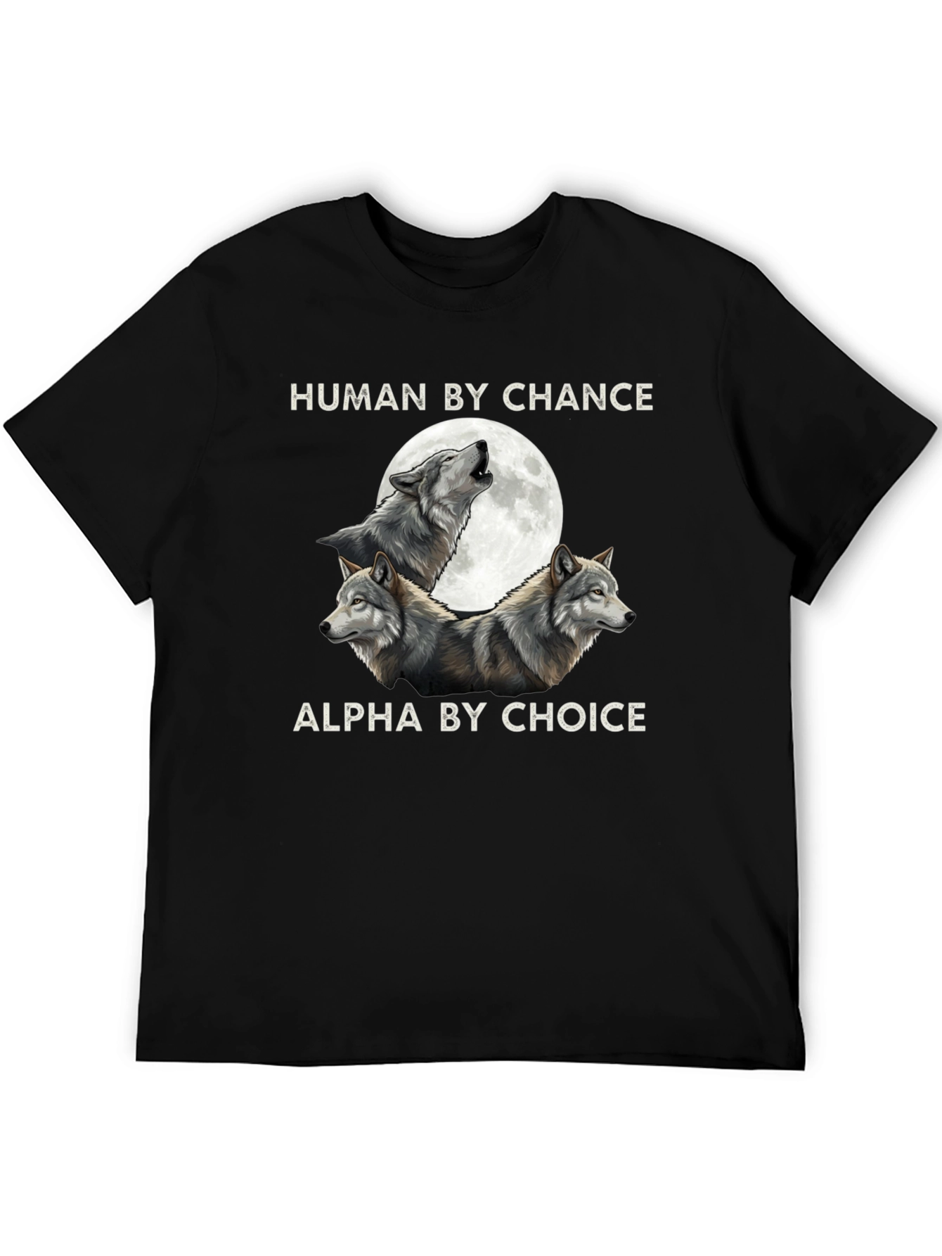 Human By Chance Wolf Graphic Tee