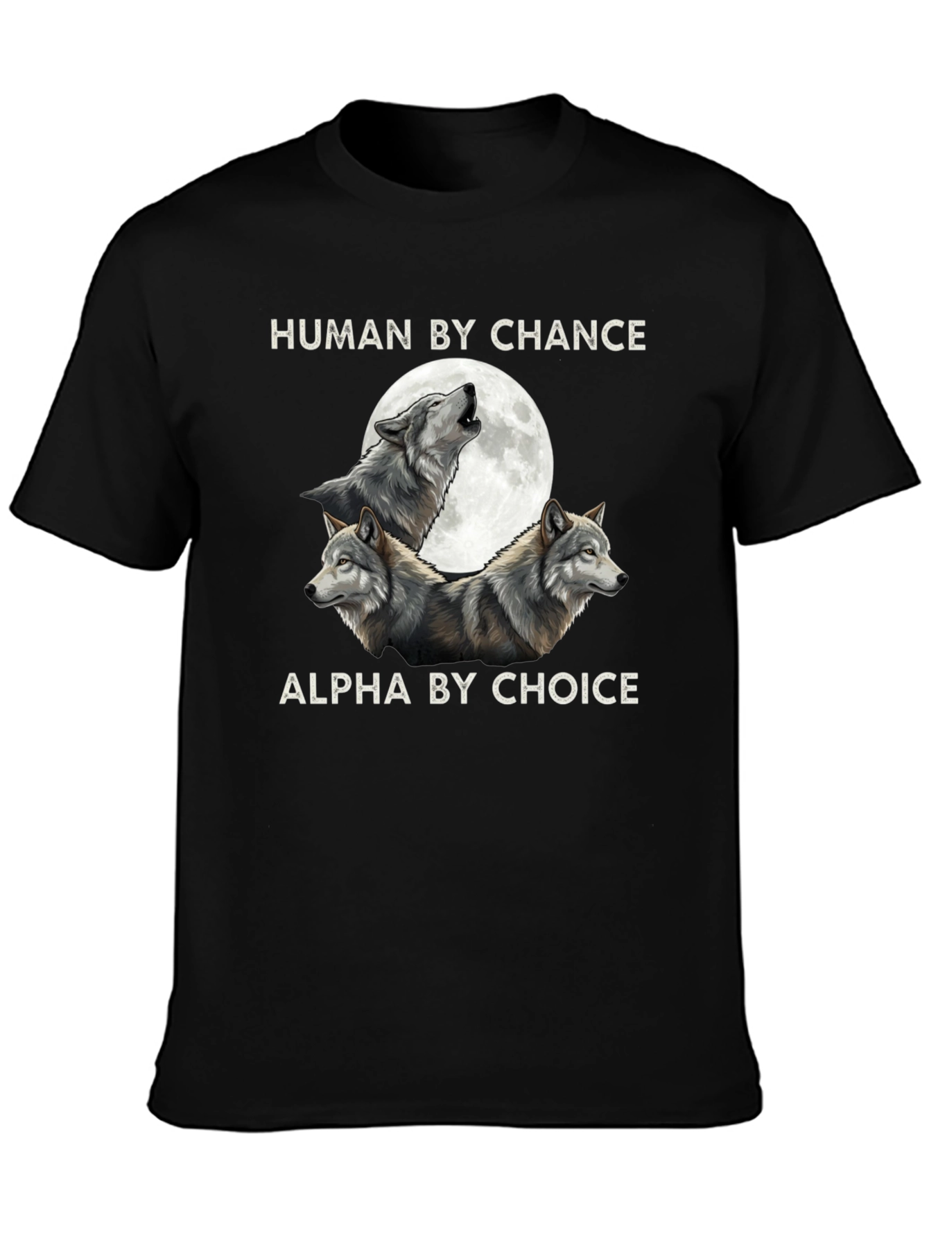 Human By Chance Wolf Graphic Tee