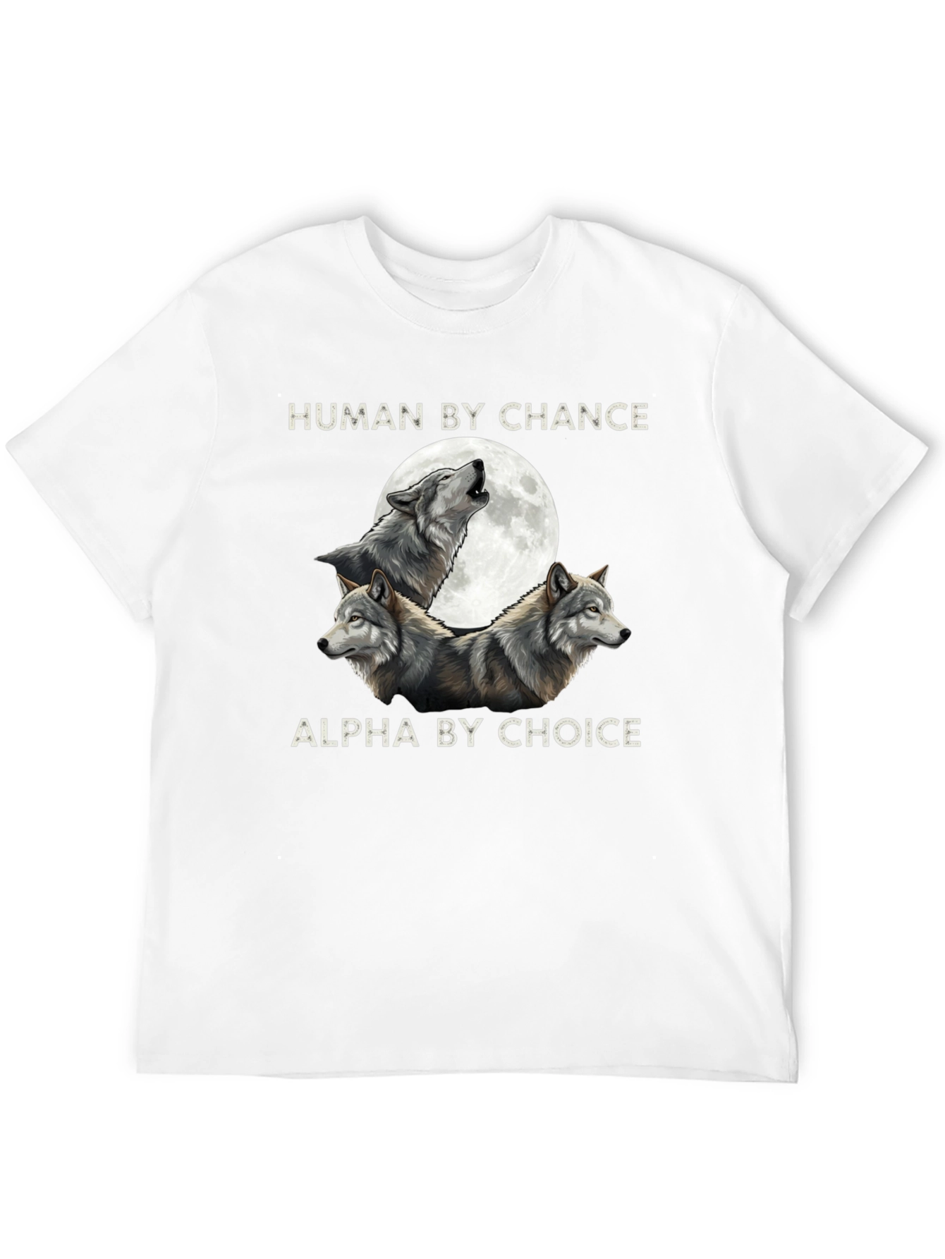Human By Chance Wolf Graphic Tee