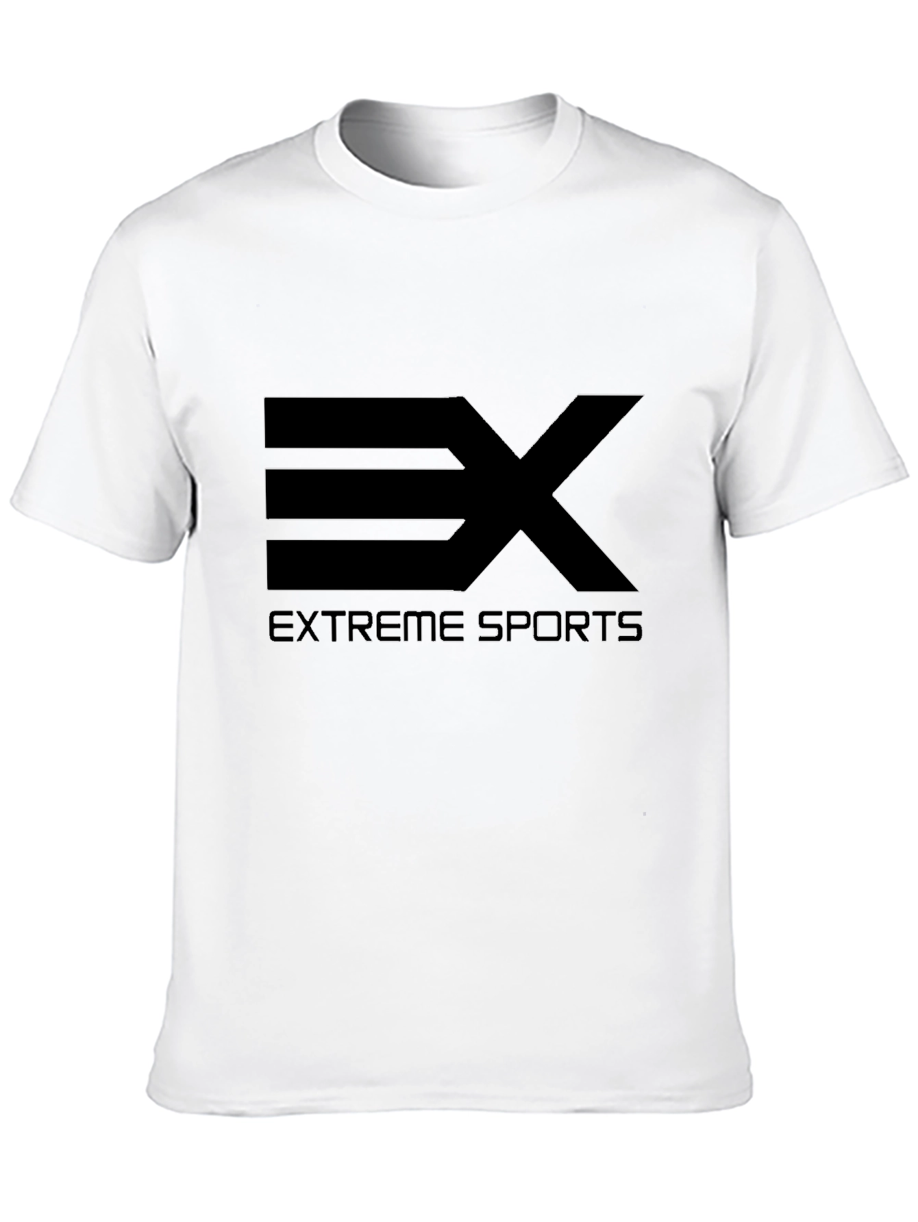 Extreme Sports Black Graphic T-Shirt
