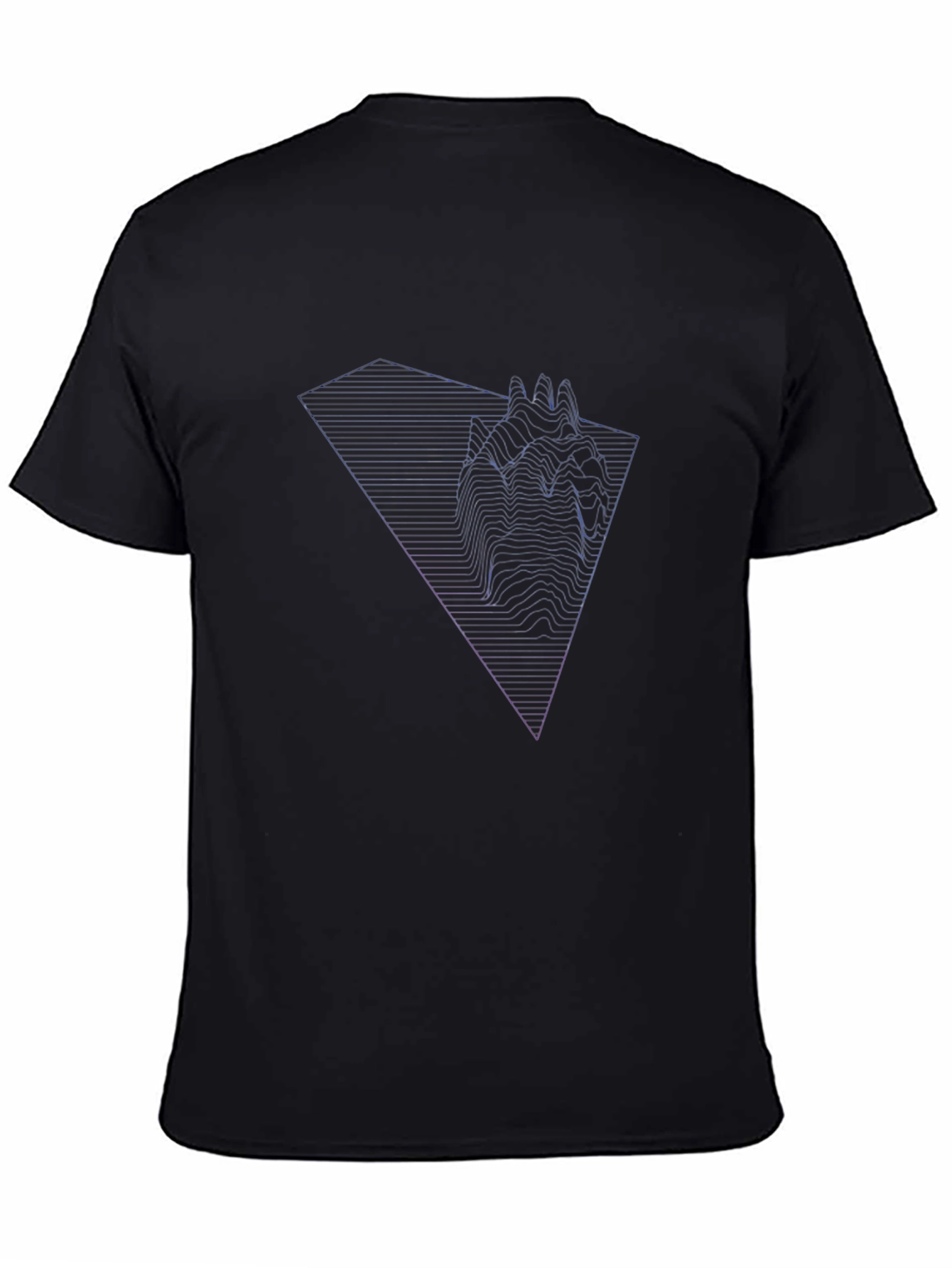 Geometric Triangle T-Shirt - Modern Graphic Tee